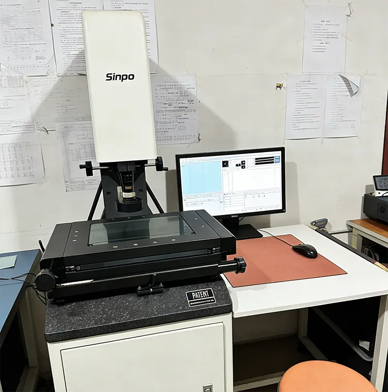 Vision Measuring Machine for high-precision THz component processing
