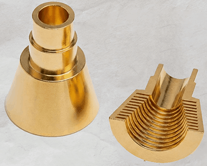 Precision corrugated horn antenna for millimeter wave and terahertz